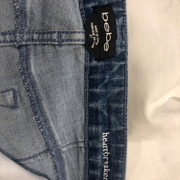 Bebe Embroidered Jeans - Picture 8 of 9